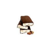 Morbicioc - Torrone morbido ricoperto di cioccolato con mandorle - 130g