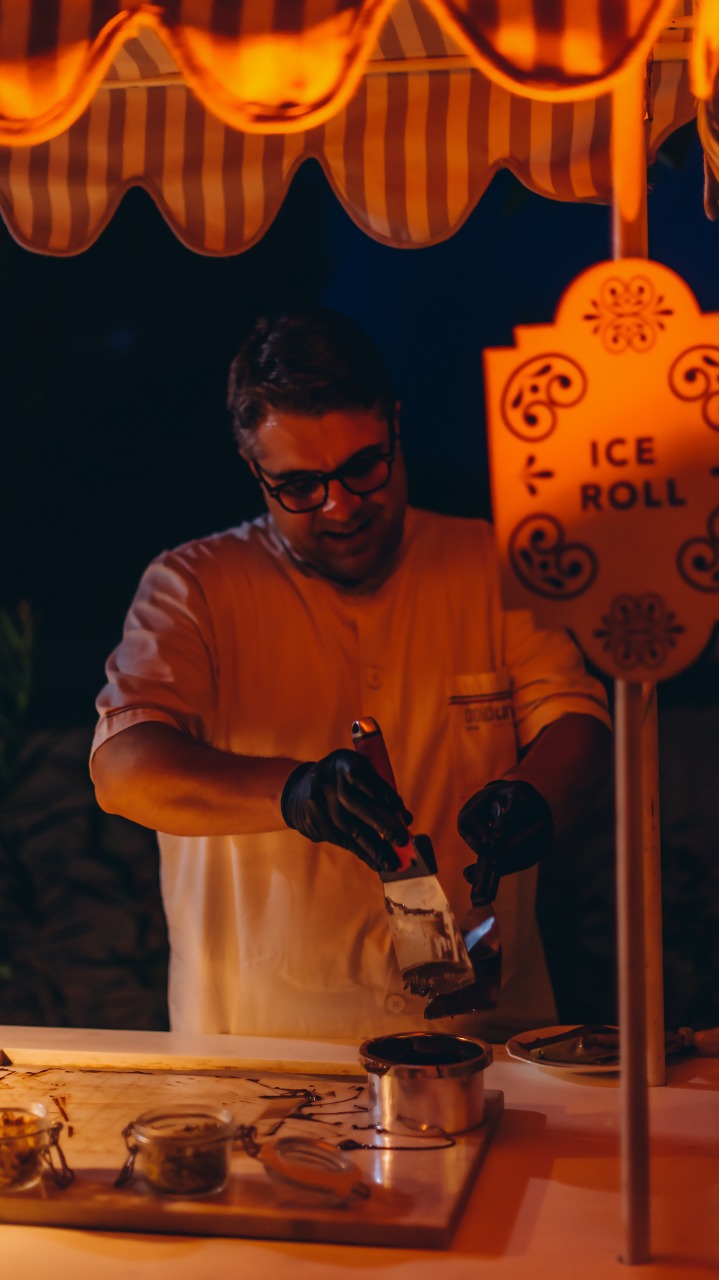 Event Ice Rolls Fatto al Momento