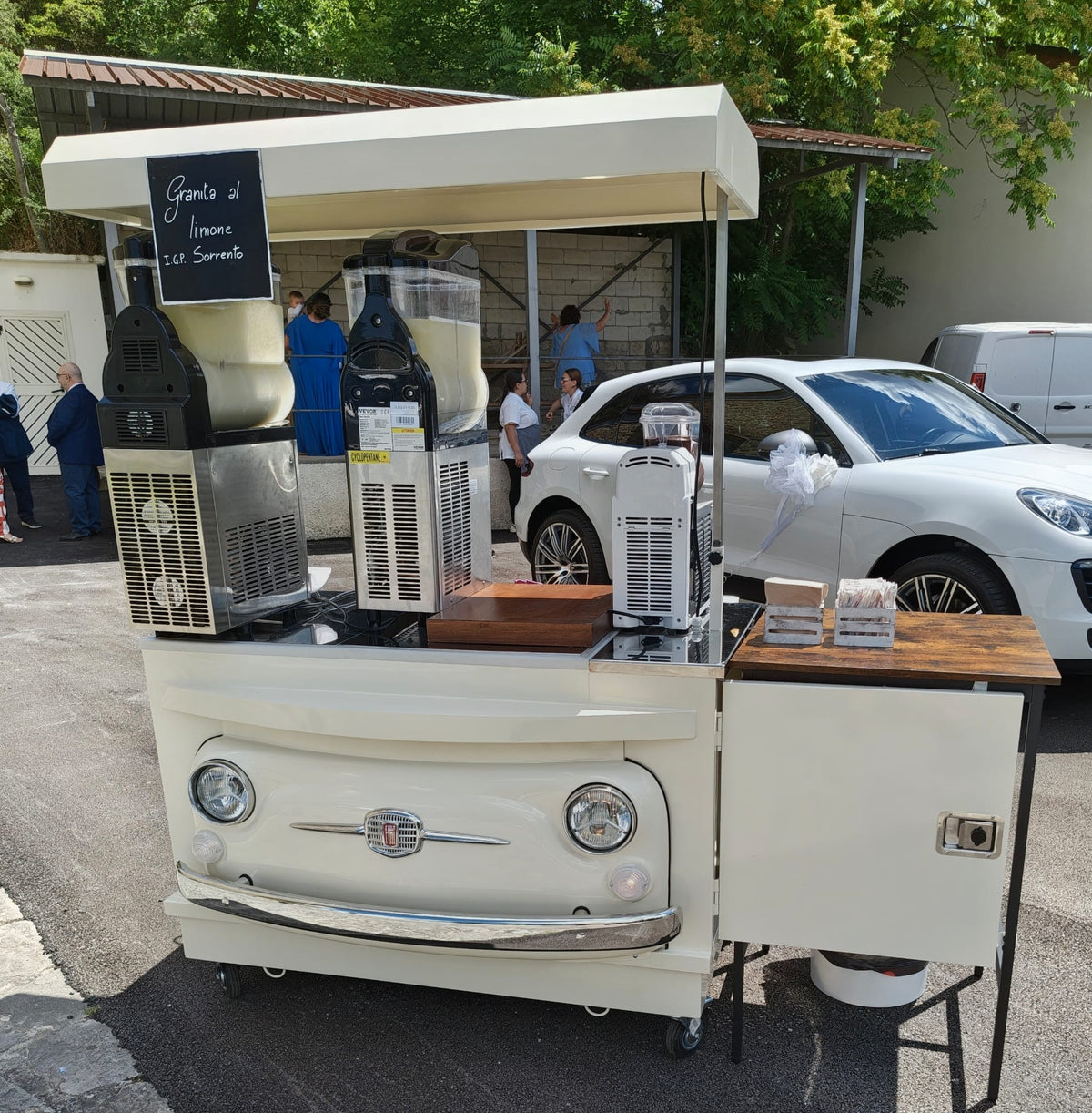 Banchetto Granita Limone di Sorrento IGP e Creme Fredde